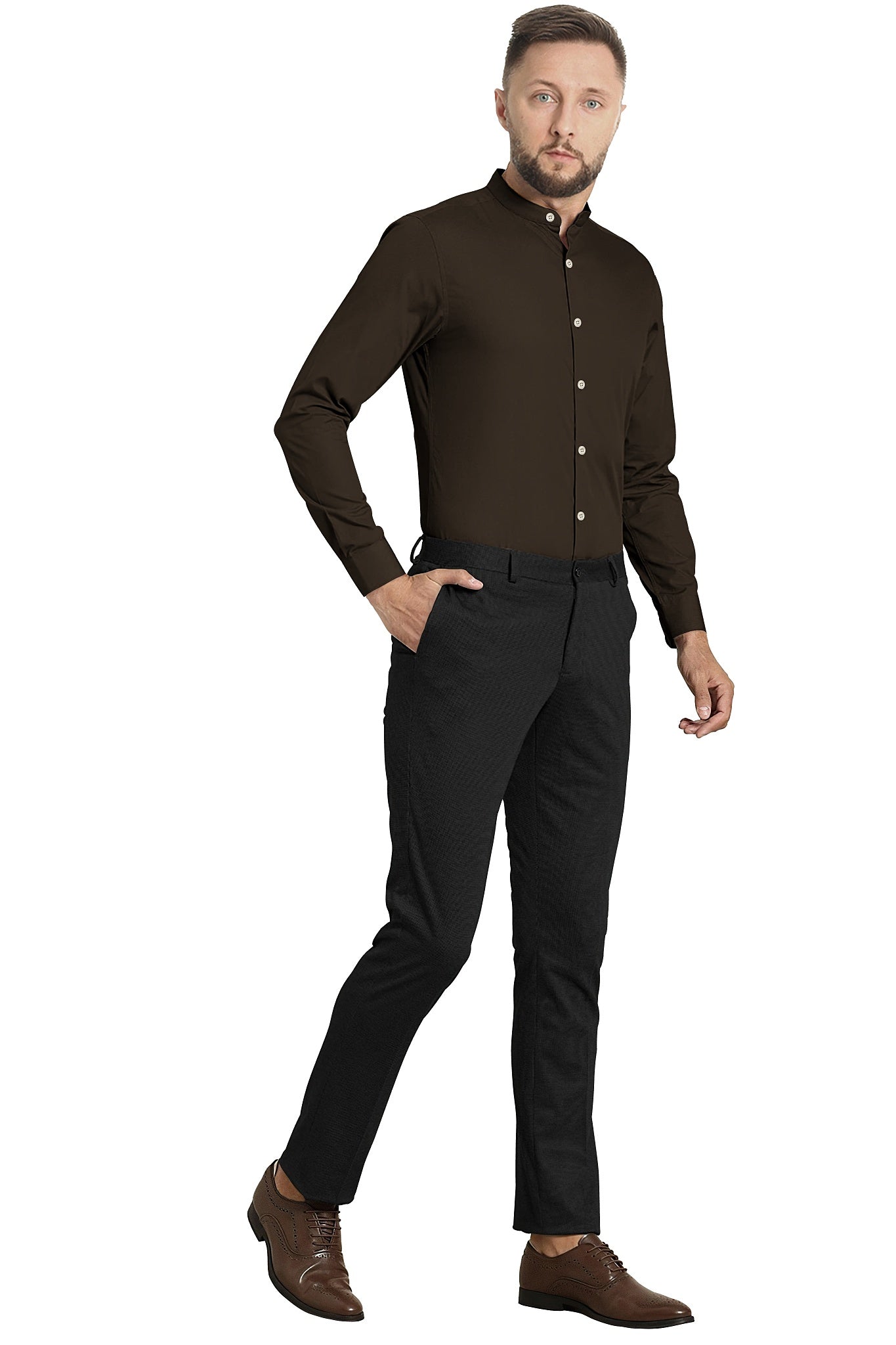 CLOTHENIC Men Solid Casual Black Shirt - Buy CLOTHENIC Men Solid Casual Black  Shirt Online at Best Prices in India | Flipkart.com